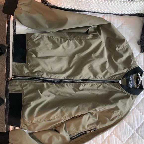 D-Struct Bomber Jacket Hunter Green - Picture 1 of 1